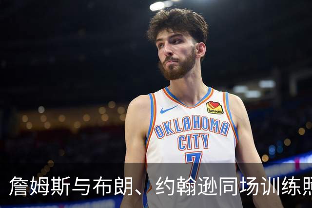 詹姆斯与布朗、约翰逊同场训练照曝光